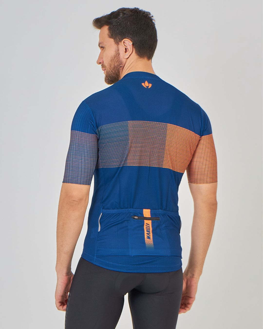 CAMISA LASER STRIPE ORANGE