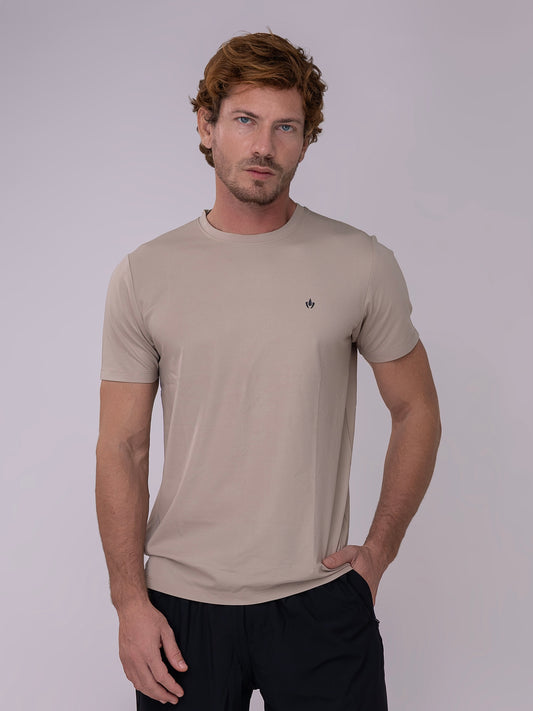 T SHIRT ULTRA TECH BEGE