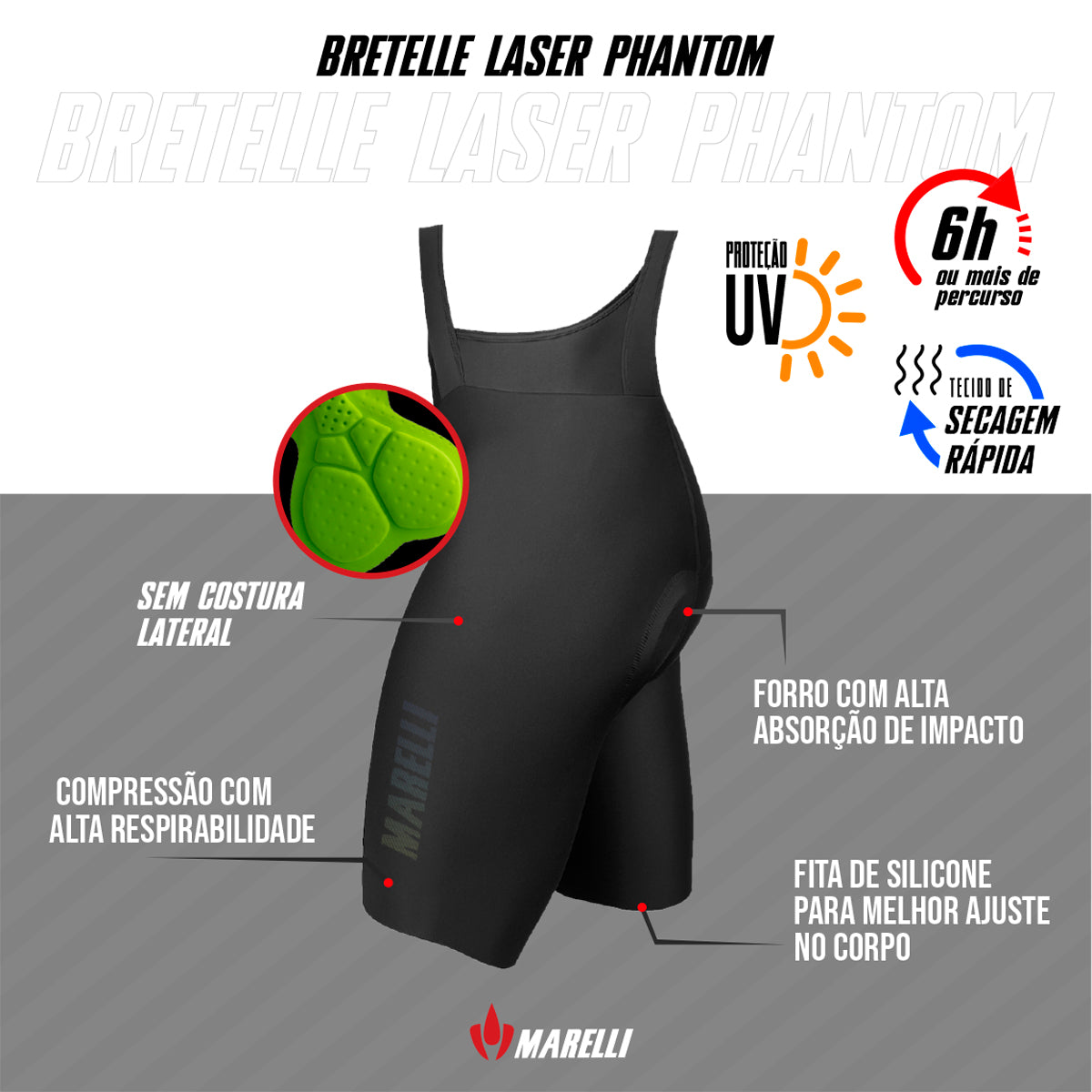 BRETELLE LASER PHANTOM