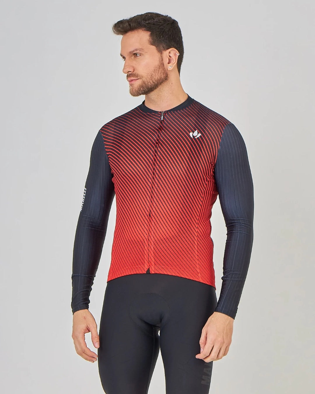 CAMISA LASER CROSS RED MANGA LONGA