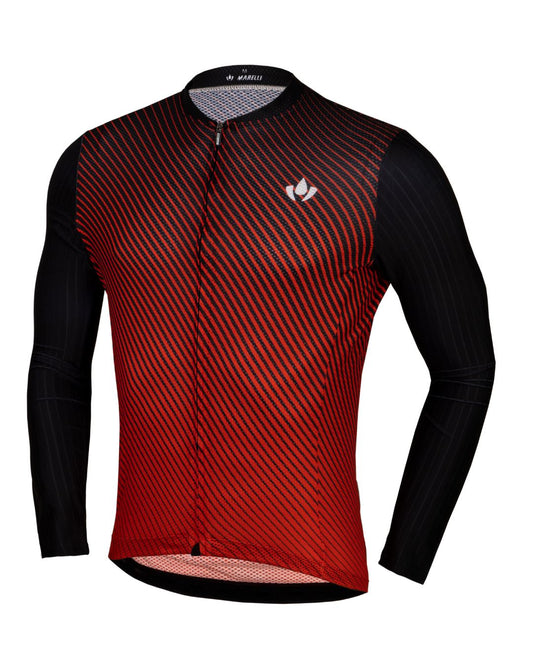CAMISA LASER CROSS RED MANGA LONGA