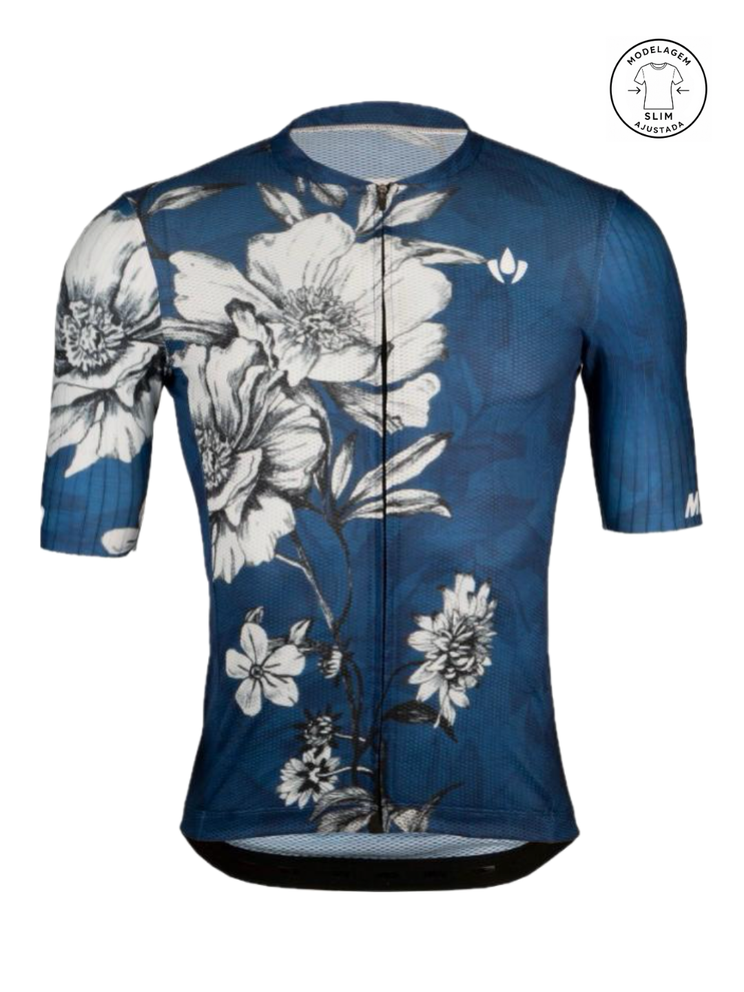 CAMISA LASER FLORAL BLUE