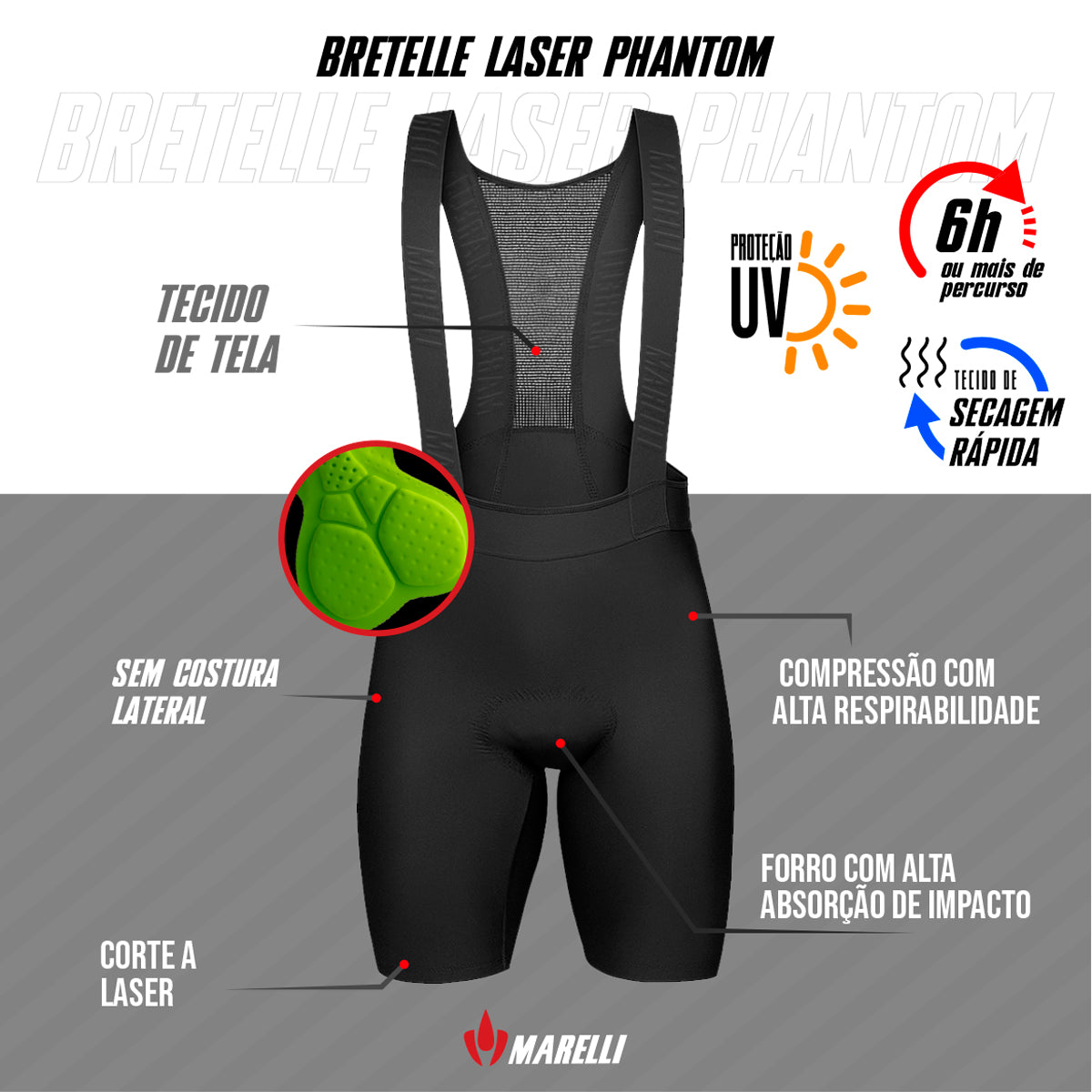 BRETELLE LASER PHANTOM