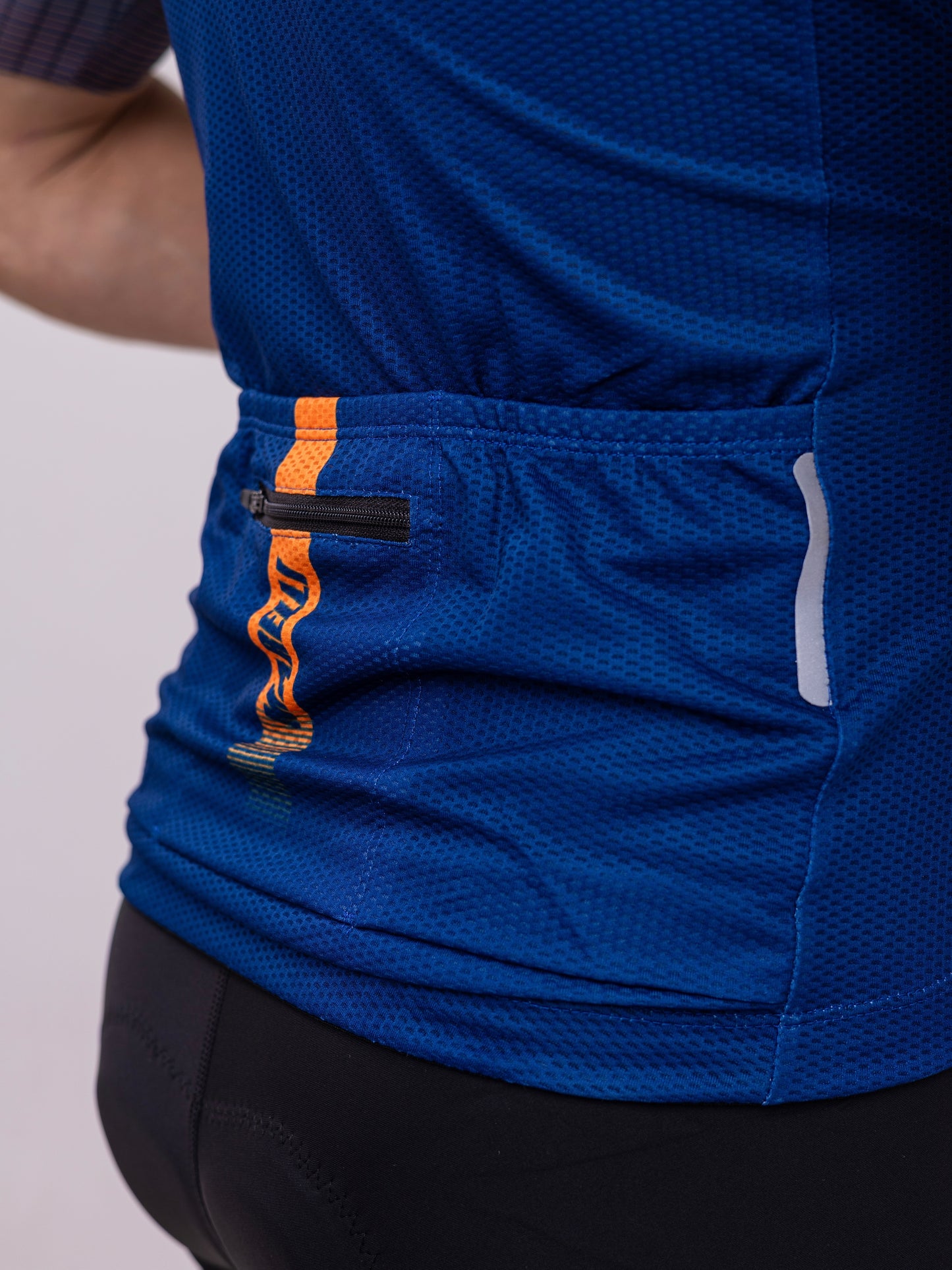 CAMISA LASER STRIPE ORANGE