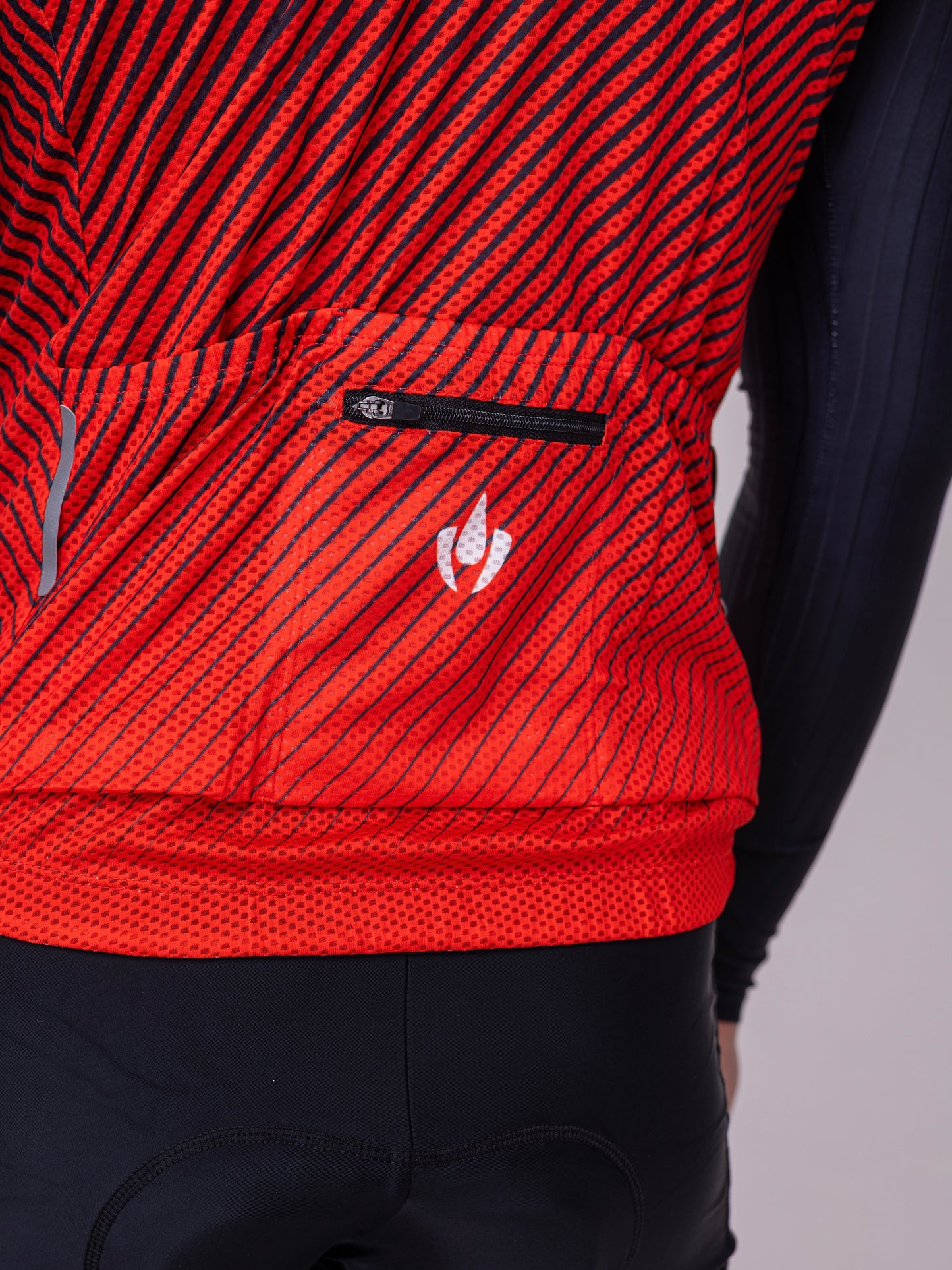 CAMISA LASER CROSS RED MANGA LONGA