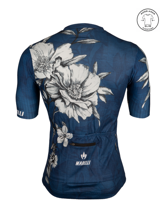 CAMISA LASER FLORAL BLUE